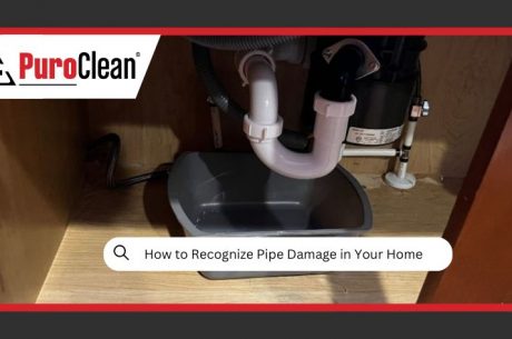 how to recognize pipe damage