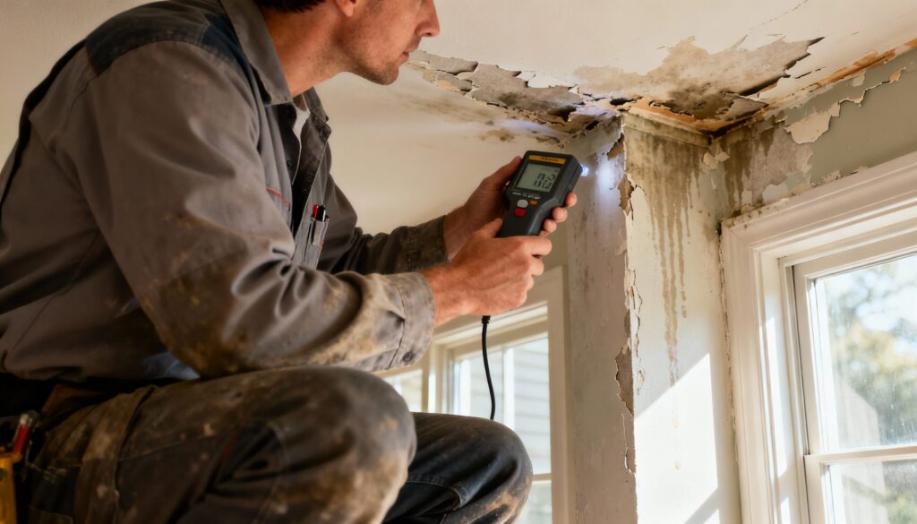 water damage repair drywall replacement and framing inspection home Georgia