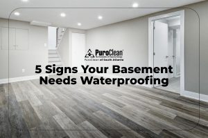 5 signs your basement needs waterproofing