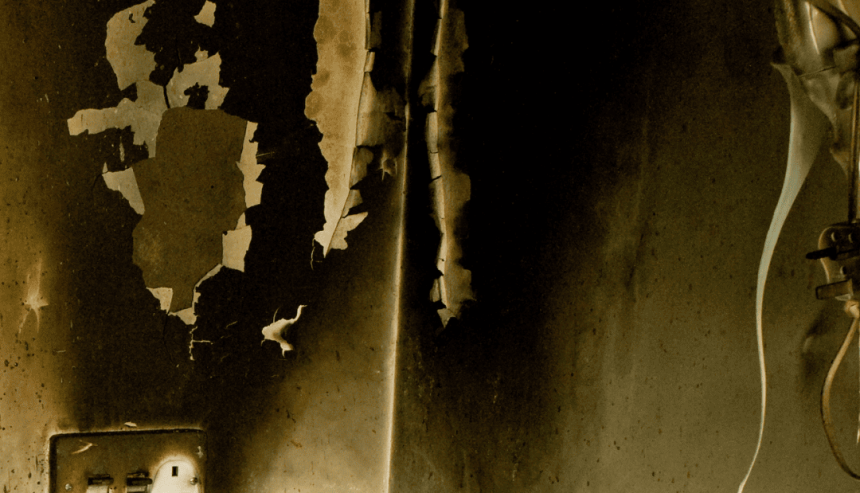 smoked wall