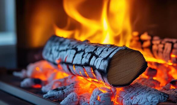 Fireplace, smoke