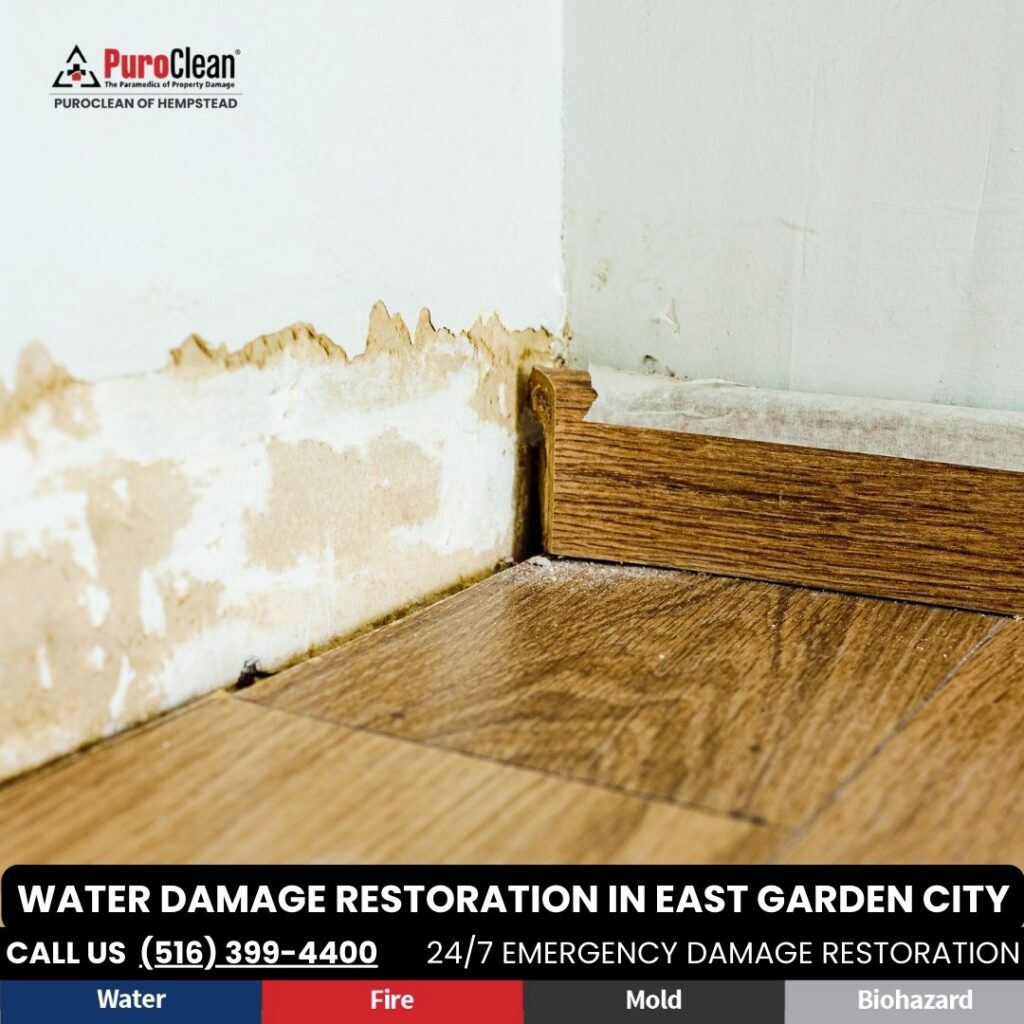 Water Damage Restoration in East Garden City, NY: Fast, Reliable Service for Homeowners