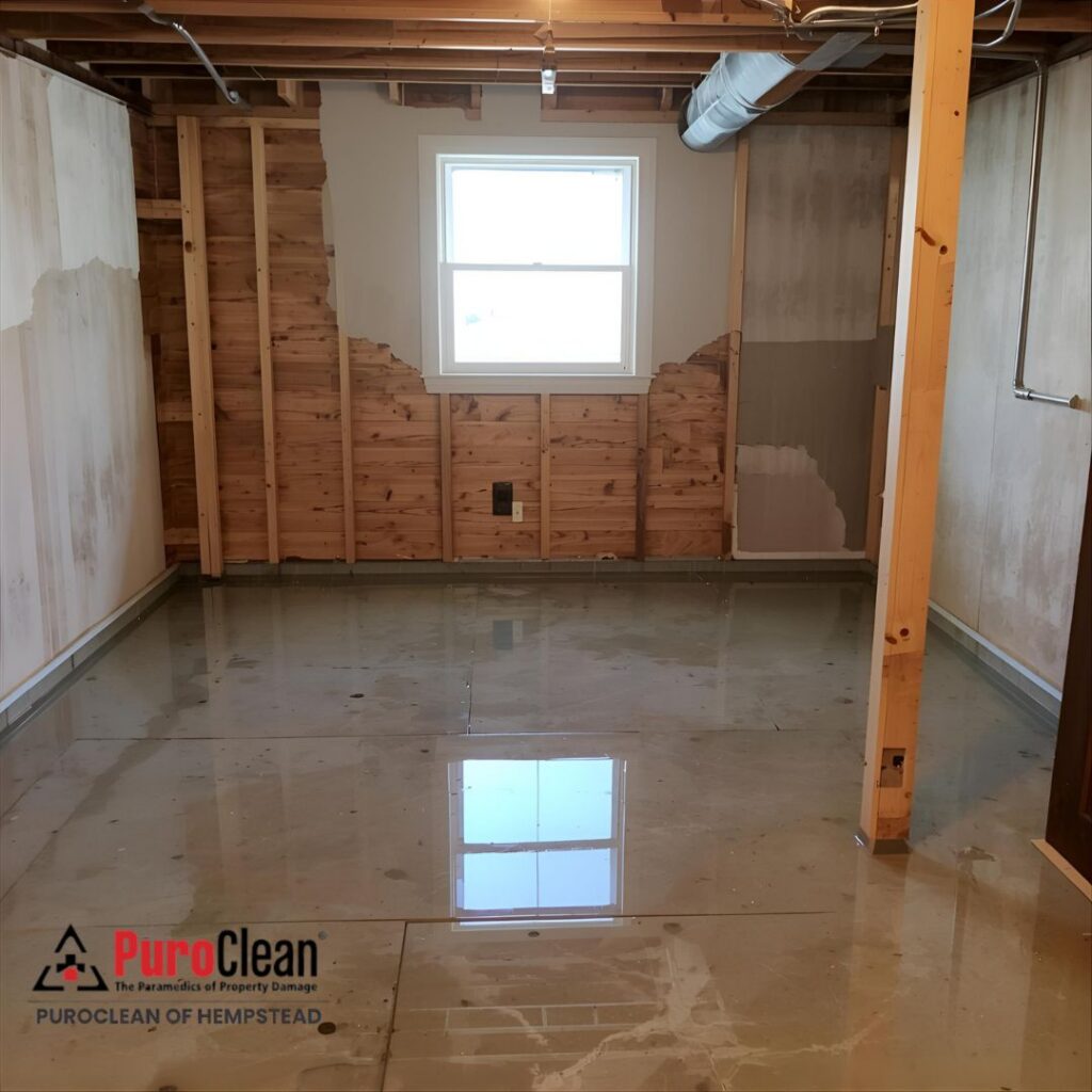 Basement Flooding in Garden City 

