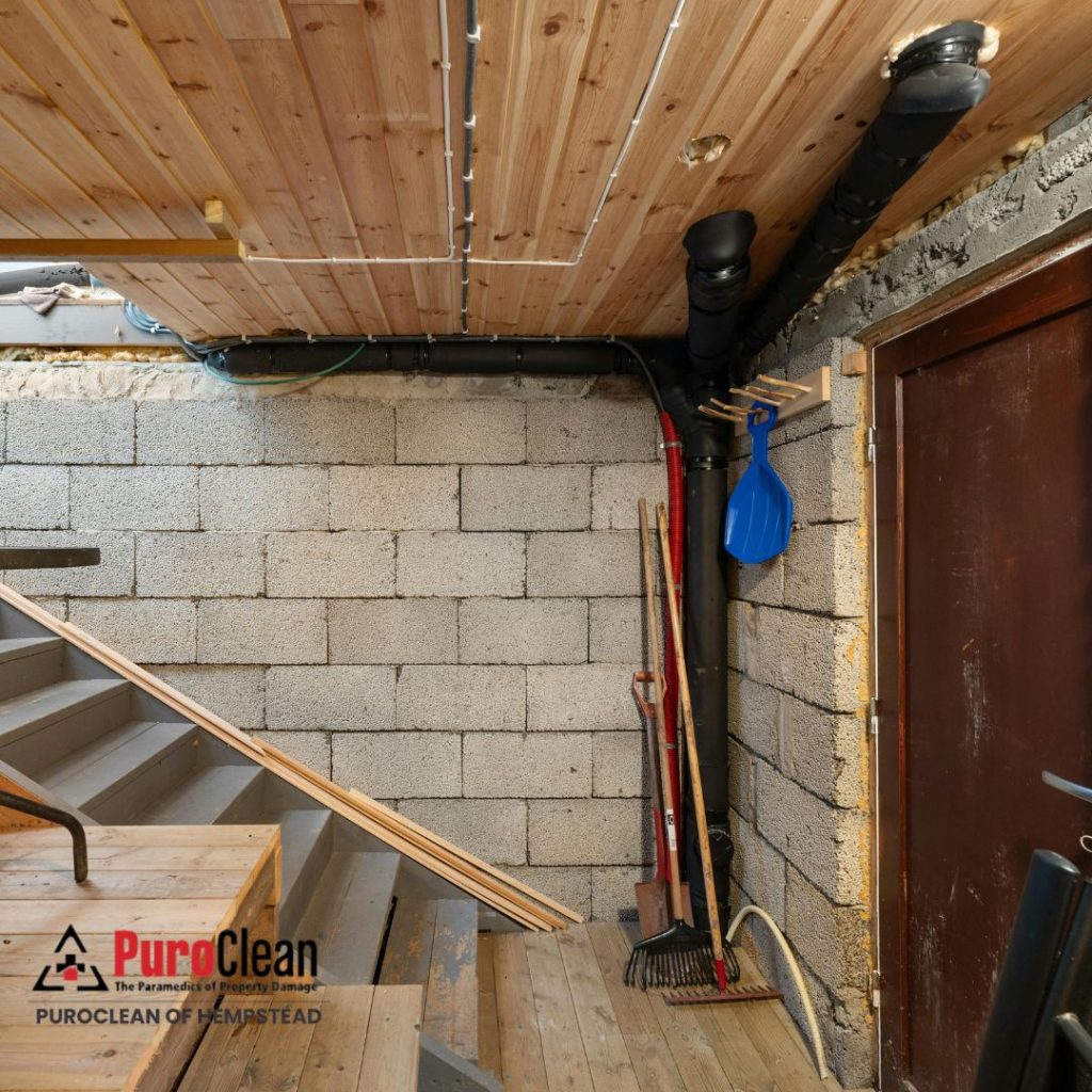 Basement flooding in hempstead