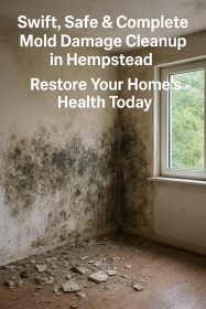 Mold Damage Cleanup in Hempstead