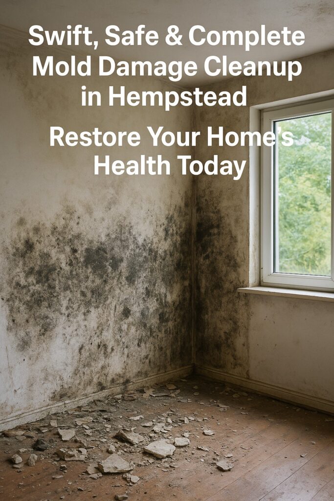Mold Damage Cleanup in Hempstead
