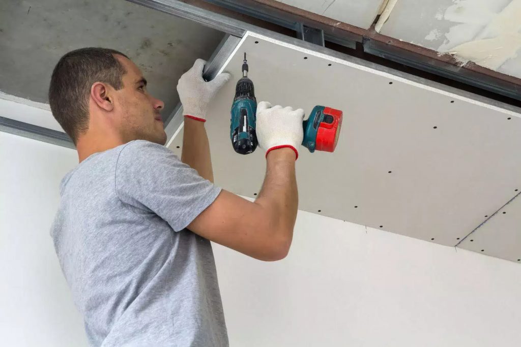 DIY water damage wall repair