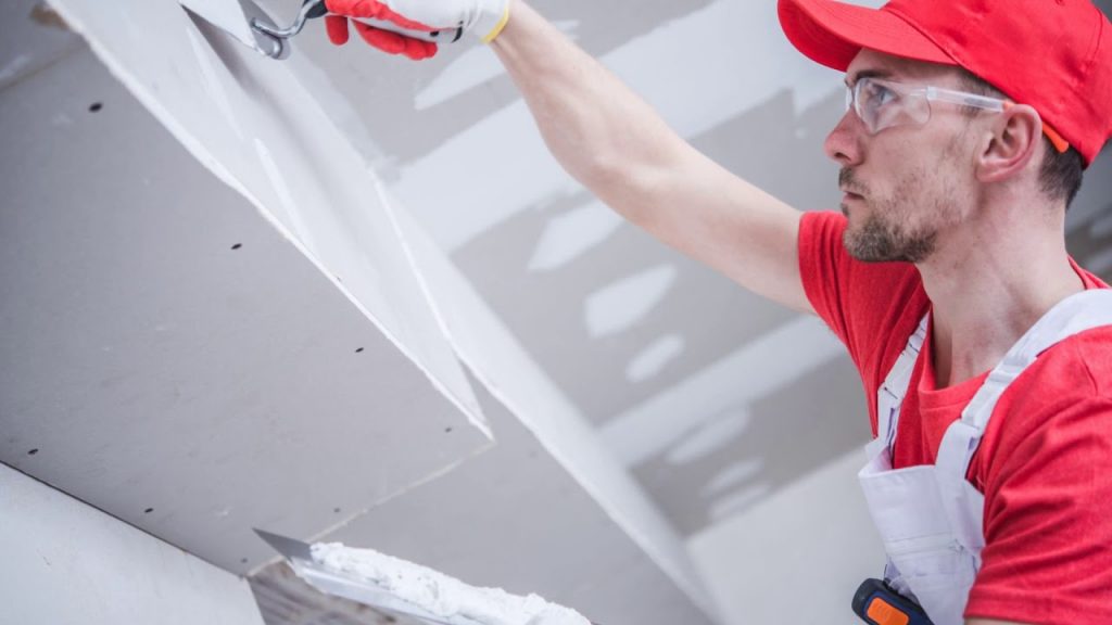 wet drywall repair