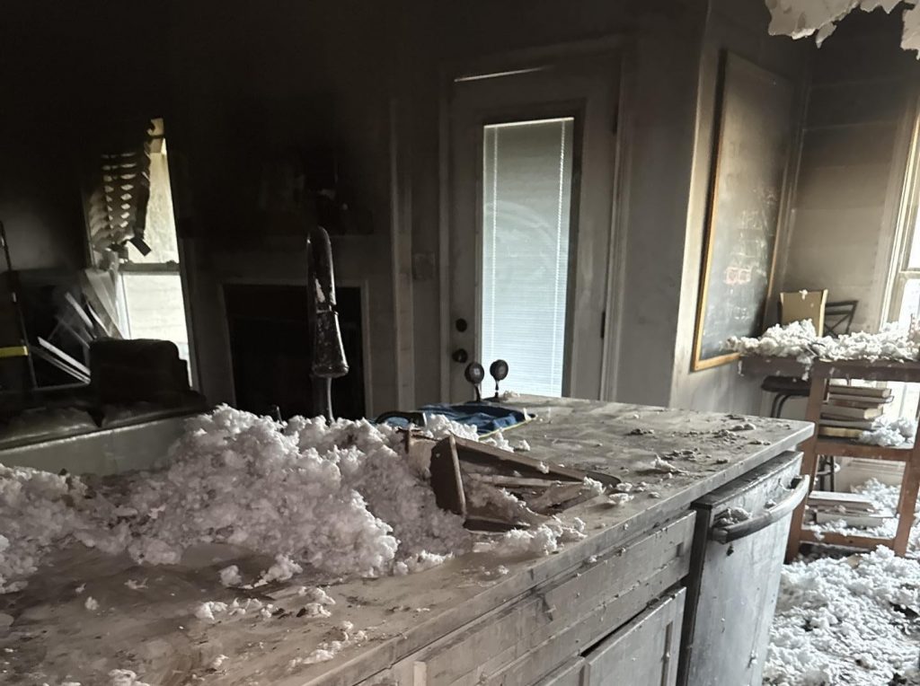 smoke damage cleaning
