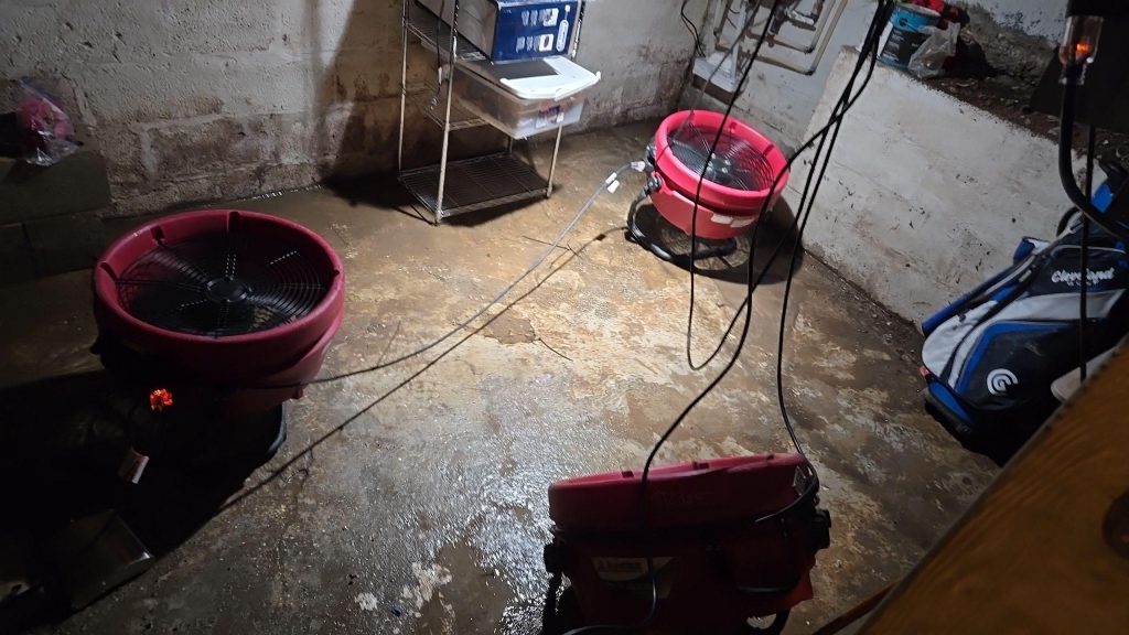 water damage restoration