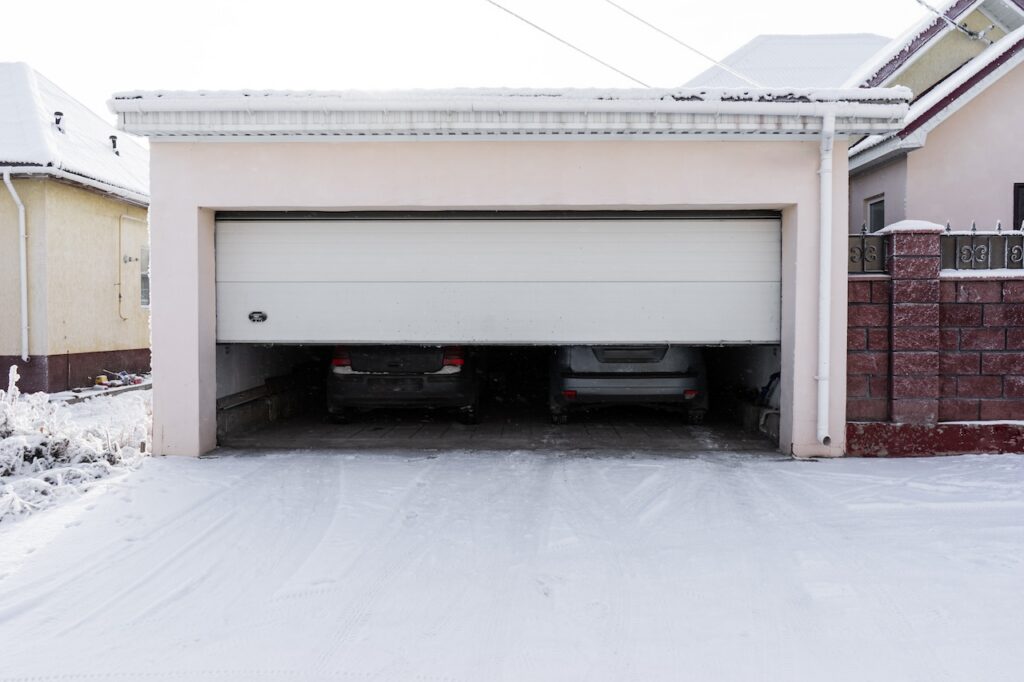 Don't open your garage door in winter. It prevents freezing pipes.