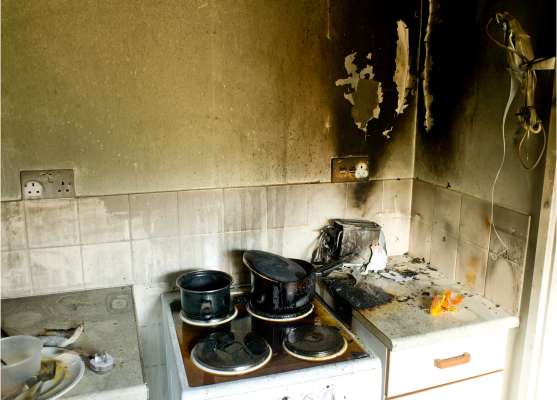 Commercial fire damage restoration Houston