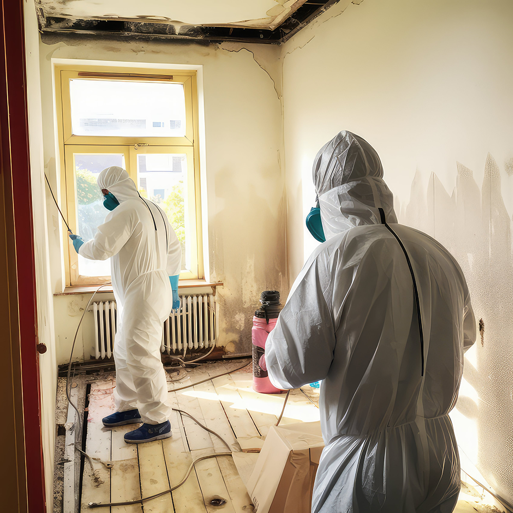 Commercial fire damage restoration Houston cleanup