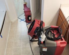 Water Remediation job PuroClean Houston