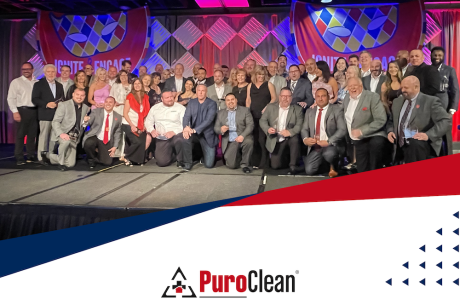 Award winners from the 2023 PuroClean Awards