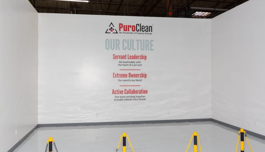 PuroClean of Southwest Houston's warehouse facility is their biggest yet in Texas.