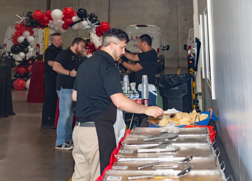The workshop weekend concluded with a fiesta that had fajitas, cocktails, and mariachi music.