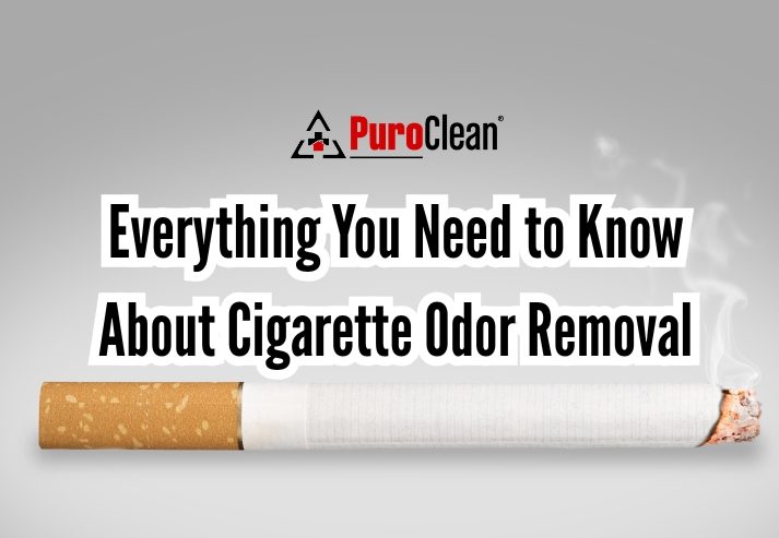 Cigarette odor removal in Houston