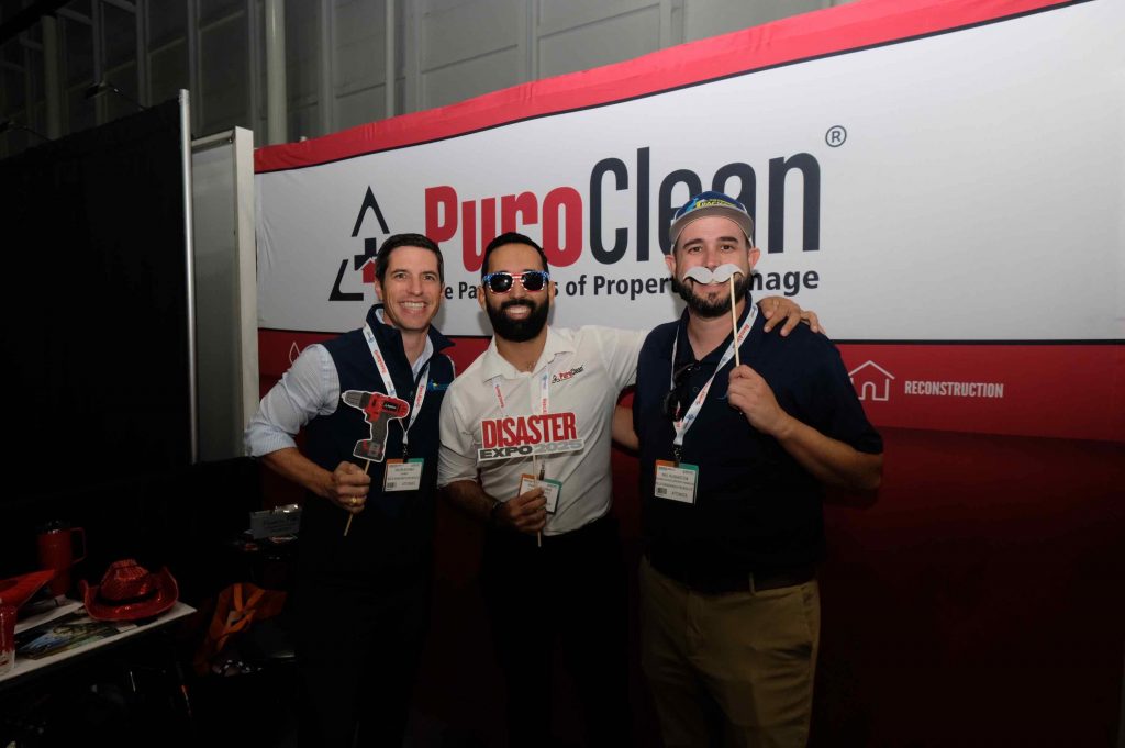 PuroClean's Photo booth at the Disaster Expo Houston 2025