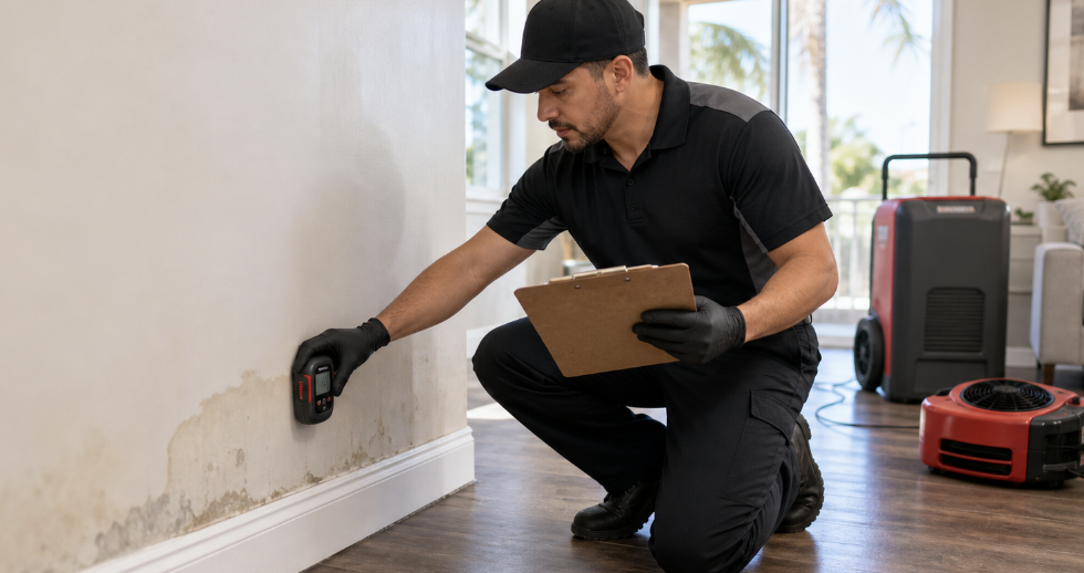water damage restoration Houston