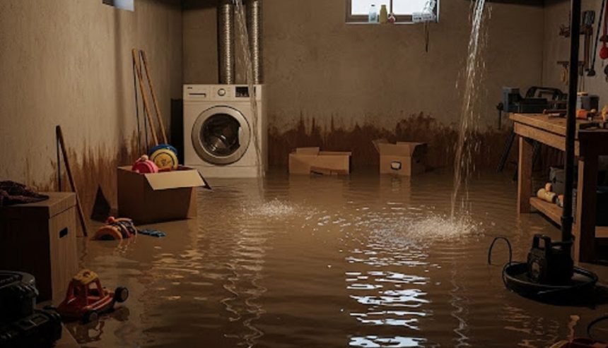 Basement Flood Cleanup