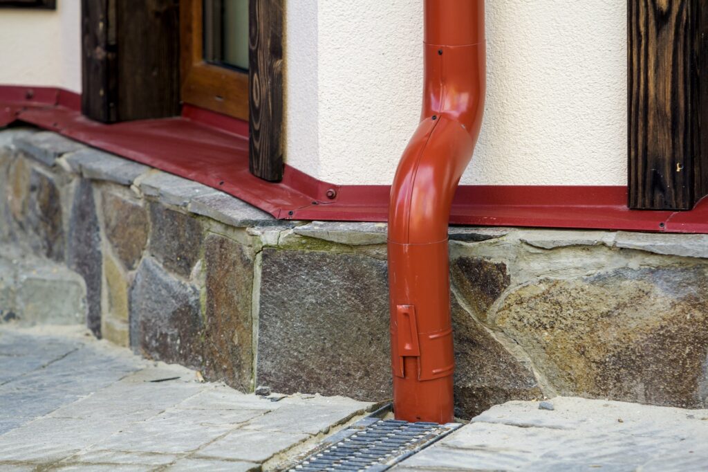 gutters and downspouts