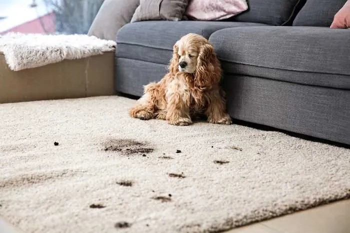 clean your pets paws after walking them outside to make sure your house stays clean