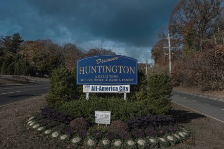 storm clouds and rain in long island new york
