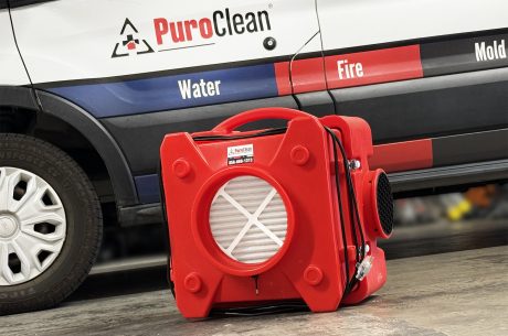 Air scrubber for removing particulates from the air. Air purifiers