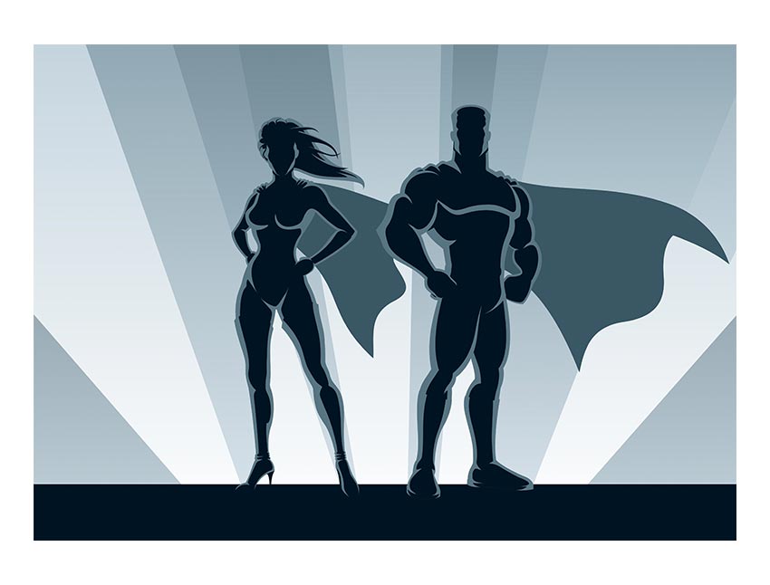 not all superheros wear capes! They are the people that go above and beyond in our community