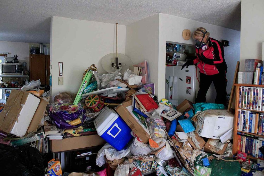 trying to walk through a hoarding house in suffolk county