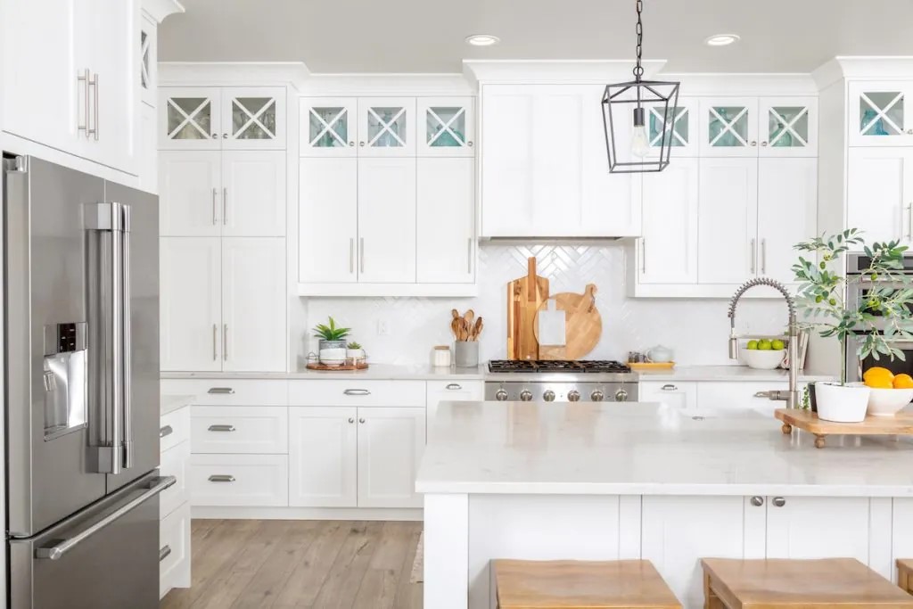 The interior of a home after a thorough cleaning.