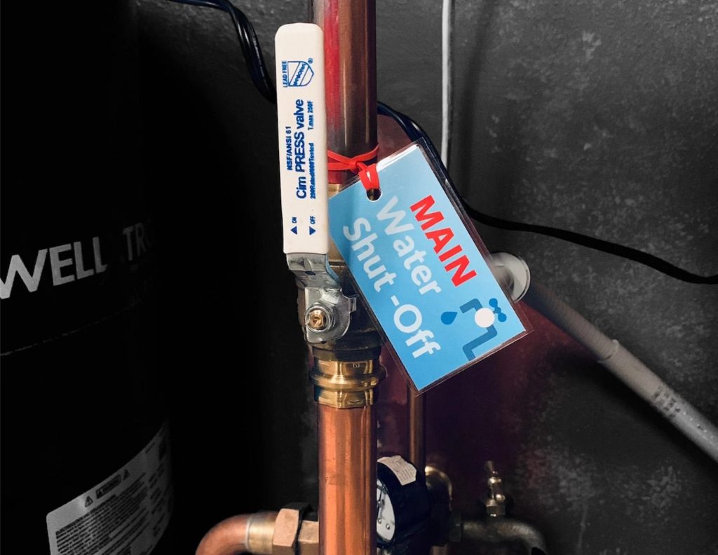Knowing where your water shut off vaulve is is a crucial piece of information to have. it can help prevent the spead of a water intrusion until the problem is addressed