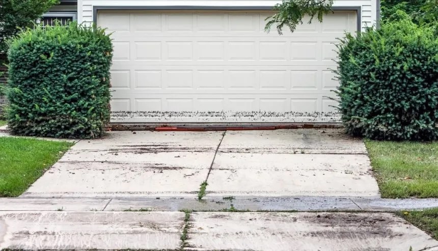 Flooding that came into a garage and caused damage to contents and the home