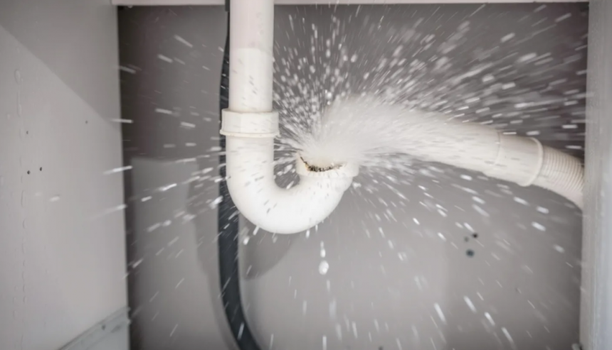 pipe bursts