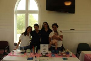 BDR Team with Farmers insurance at the Community Baby Shower