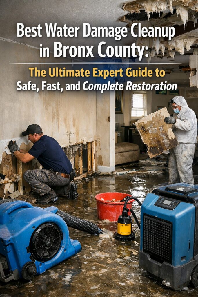Best water damage cleanup in Bronx County