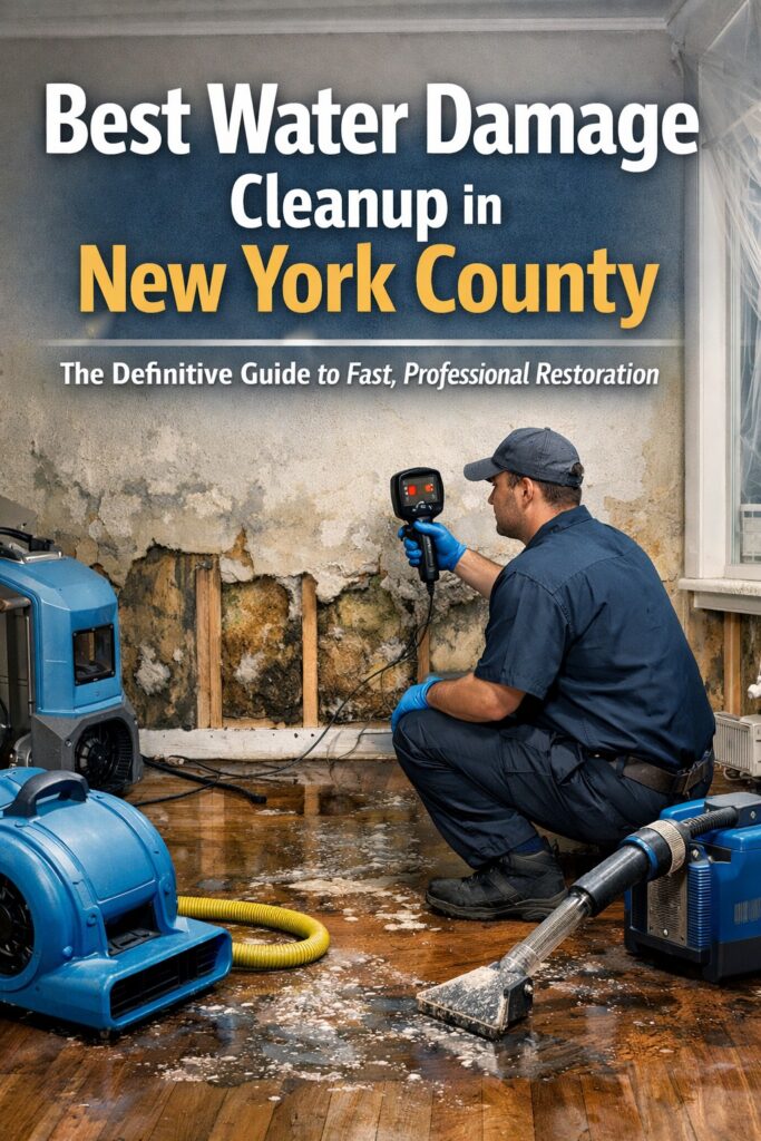 Best water damage cleanup in New York County