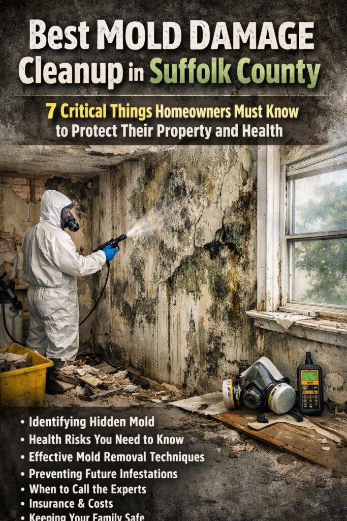 Best mold damage cleanup in Suffolk County