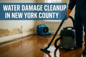 Water Damage Cleanup in New York County