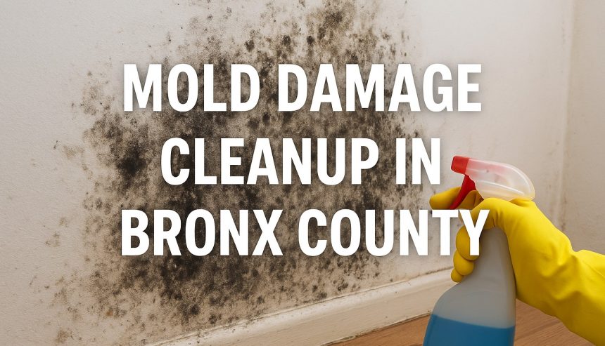 mold damage cleanup in Bronx County