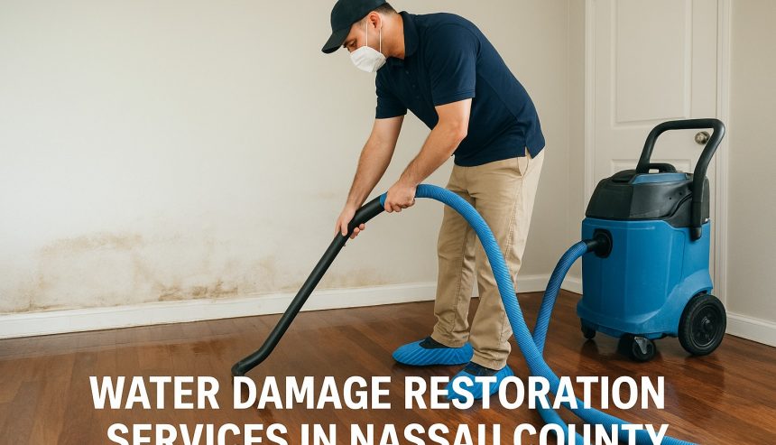 water damage restoration services in Nassau County