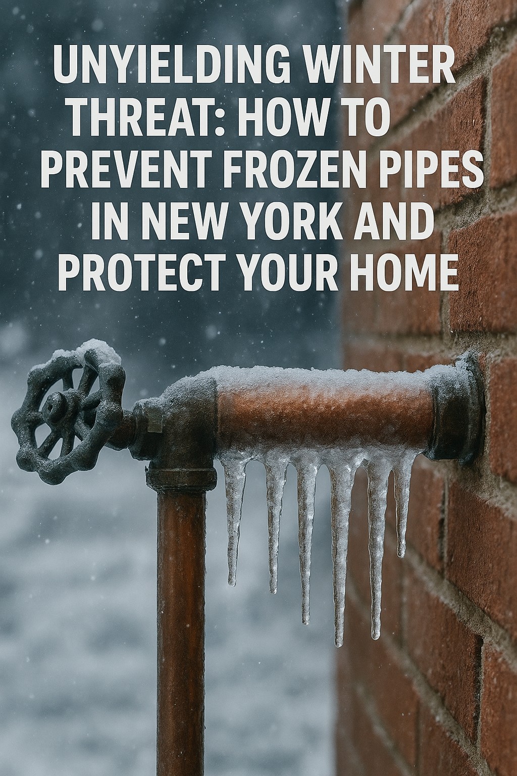 Unyielding Winter Threat: How to Prevent Frozen Pipes in New York and Protect Your Home