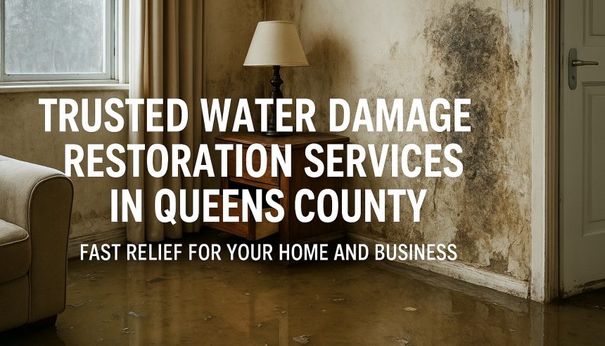 Water Damage Restoration Services in Queens County