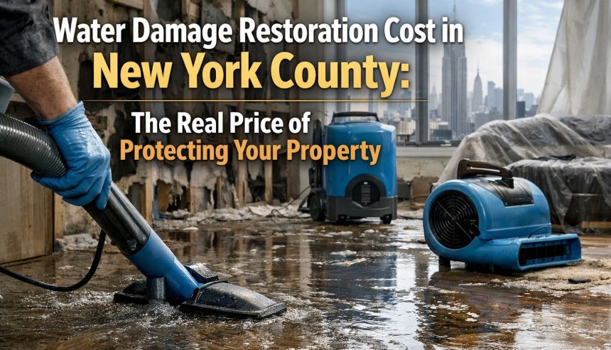 Water Damage Restoration Cost in New York County