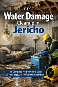 Best water damage cleanup in Jericho