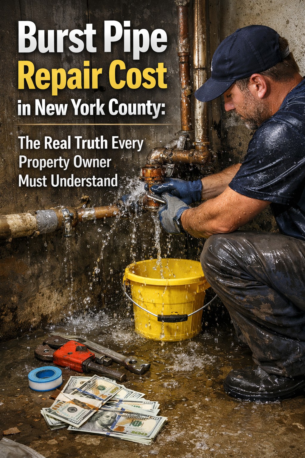 Burst Pipe Repair Cost in New York County: The Real Truth Every Property Owner Must Understand