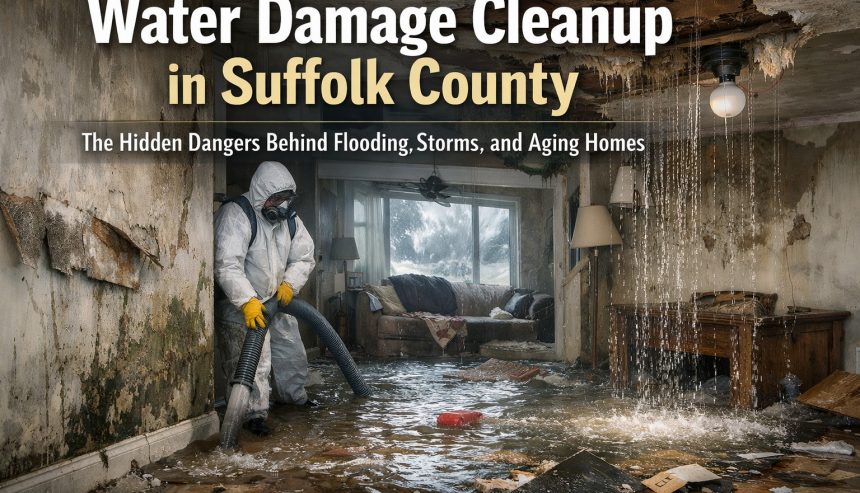 Water Damage Cleanup in Suffolk County