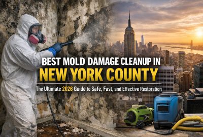 Best mold damage cleanup in New York County