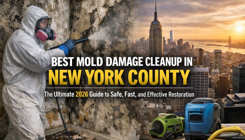 Best mold damage cleanup in New York County